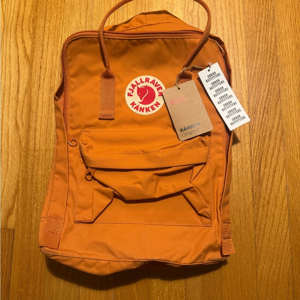 Kånken Orange Backpack
